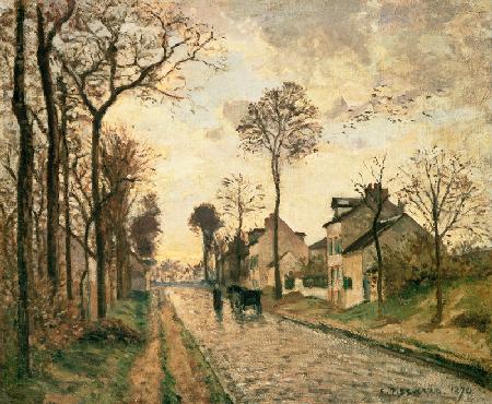 The Louveciennes Road 1870