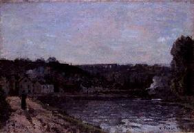 The Seine at Bougival 1871