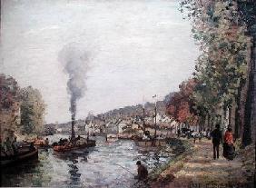 The Seine at Marly 1871