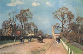 Die Strasse nach Sydenham 1871