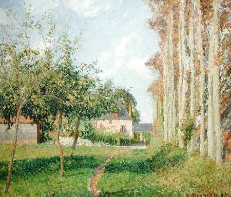 Varengeville, the Manor Inn, Afternoon von Camille Pissarro