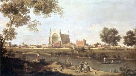 Eton College von Giovanni Antonio Canal (Canaletto)