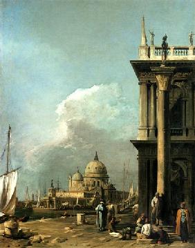Entrance to the Grand Canal from the Piazzetta 1727