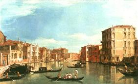 Der Canal Grande zwischen Palazzo Bembo und Palazzo Vendramin nach 1730