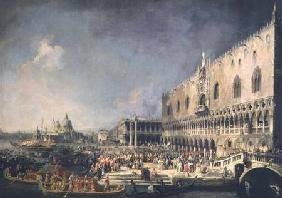 The Reception of the French Ambassador in Venice c.1740's