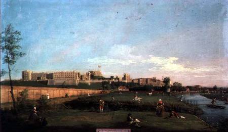Windsor Castle von Giovanni Antonio Canal (Canaletto)