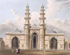 The Shaking Minarets of Ahmedabad, from Volume I of 'Scenery, Costumes and Architecture of India', e 1826