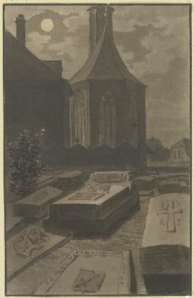 Das Grab Albrecht Dürers auf dem Johannesfriedhof in Nürnberg