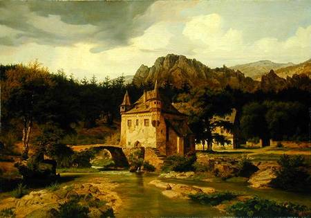 Castle in the Mountains von Carl Dahl