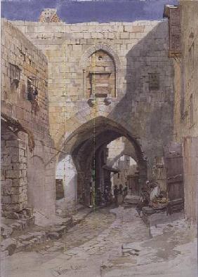David's Strasse, Jerusalem 1862