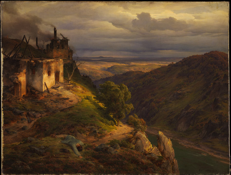 Landschaft von Carl Friedrich Lessing