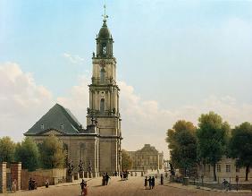 Potsdam, Garnisonkirche 1827