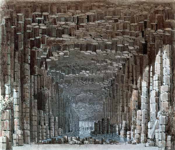 Fingalshöhle von Carl Gustav Carus
