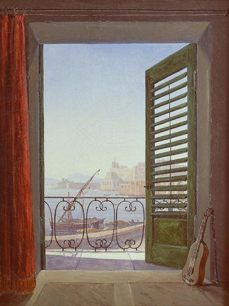 Balkon in Neapel