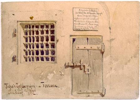 Jasso's Prison in Ferrara von Carl Haag