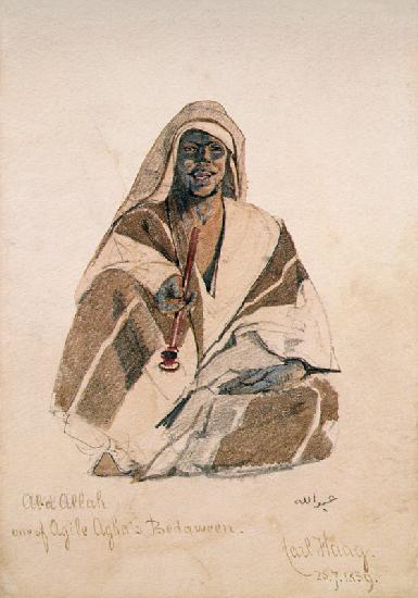 Abd Allah, one of Agile Agha's Bedouin 1859 cil a
