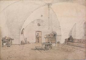 An interior on Tiberias 1859 cil a