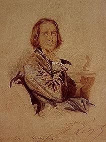Bildnis Franz Liszt. 1843