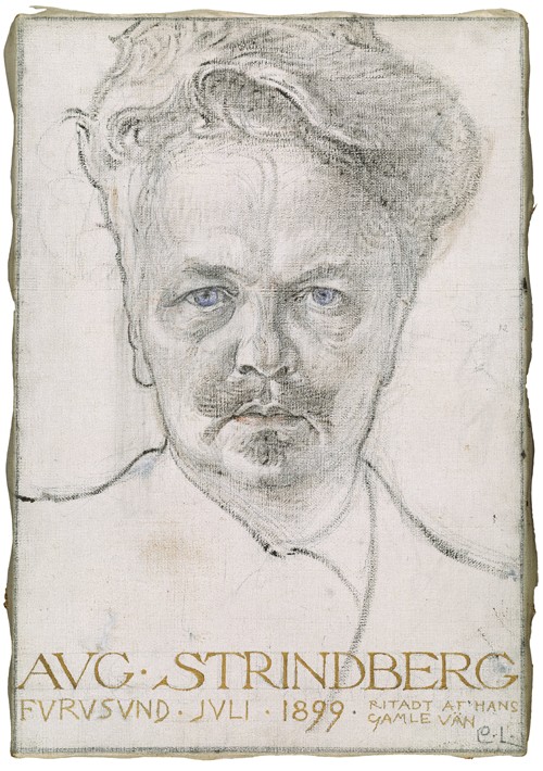 August Strindberg von Carl Larsson