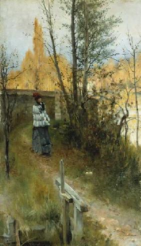 Herbst (Karin I Grez (Hostmotiv)) 1884