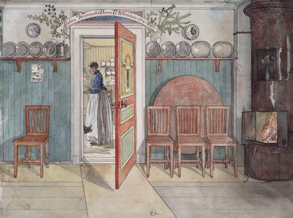 Old Anna, from 'A Home' series von Carl Larsson