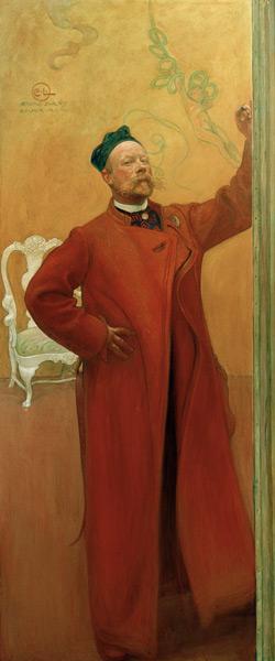 In Front of the Mirror: Self Portrait 1900
