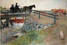 The Bridge, from 'A Home' series c.1895  on