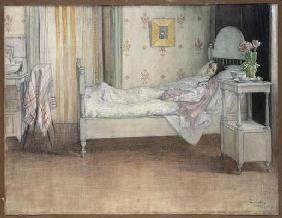 Convalescence, c.1899 (w/c on paper) 20th