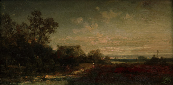 Spitzweg / The Moss Hut / Painting, 1870 von Carl Spitzweg