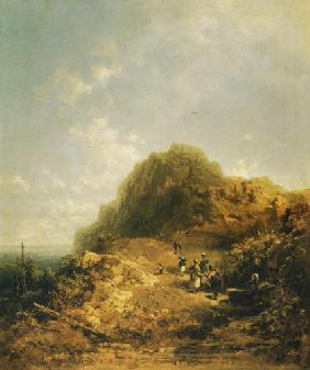 Bergwanderung 1870