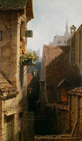 Spitzweg / The Hypochondriac / 1865