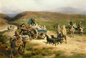 Grouse Shooting on the Glentanar Estate in Aberdeenshire 1889