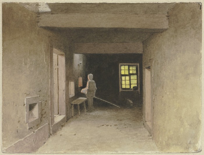 Backstube in Salzschlirf von Carl Theodor Reiffenstein