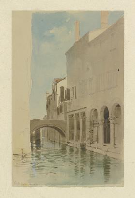 Der Ponte della Panada in Venedig