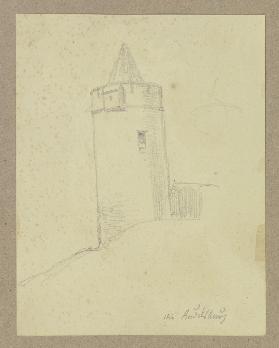 Turm der Burg Saaleck