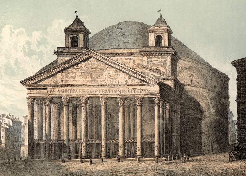 Rom, Pantheon von Carl Votteler