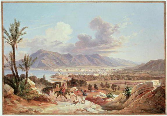 Palermo di Belmonte, c.1831 (oil on canvas) von Carl Wilhelm Götzloff