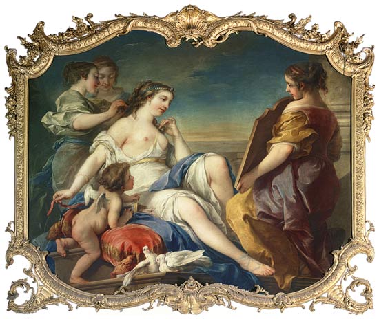 Venus at her Toilet von Carle van Loo