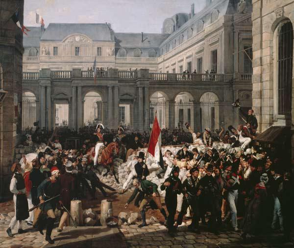 The Duke of Orleans Leaves the Palais-Royal and Goes to the Hotel de Ville on 31st July 1830 1832