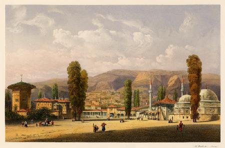 Der Khan-Palast in Bachtschyssaraj 1856
