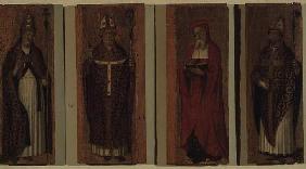 St. Gregory, St. Ambrose, St. Augustine, St. Jerome (polyptych) 19th