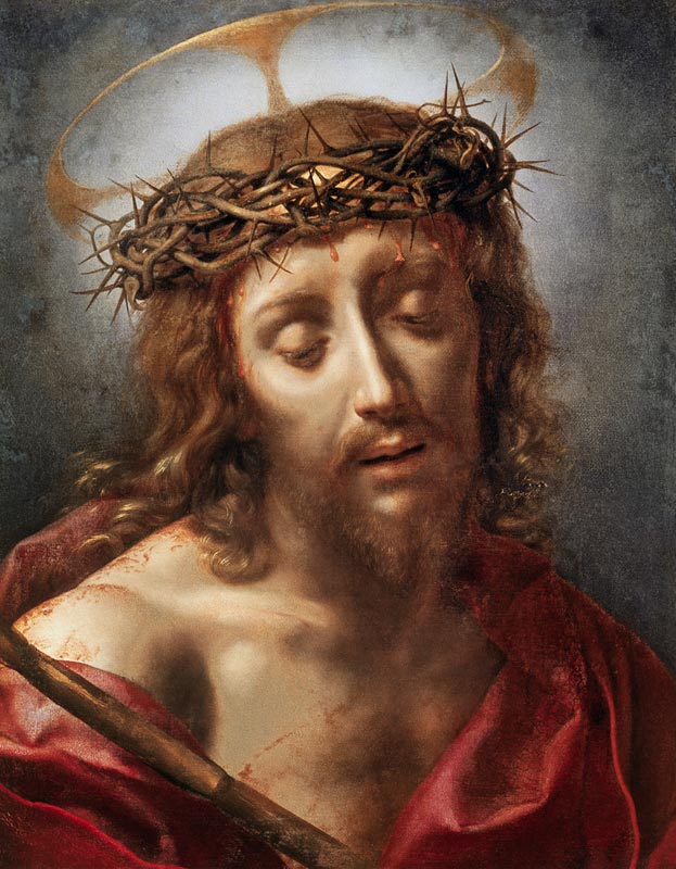 Christus als Schmerzensmann von Carlo Dolci