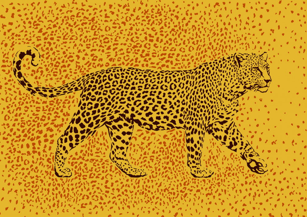 Leoparden-Rosette-Tarnung von Carlo Kaminski
