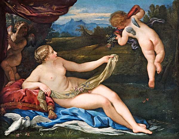 Venus und Cupido von Carlo Maratta