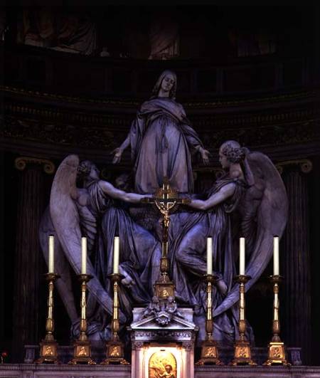 St. Mary Magdalene Ascending to Heaven von Carlo  Marochetti