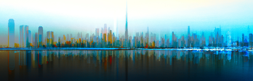 Dubai Skyline-Tag von Carmine Chiriaco