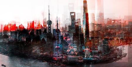 Shanghai im Morgengrauen