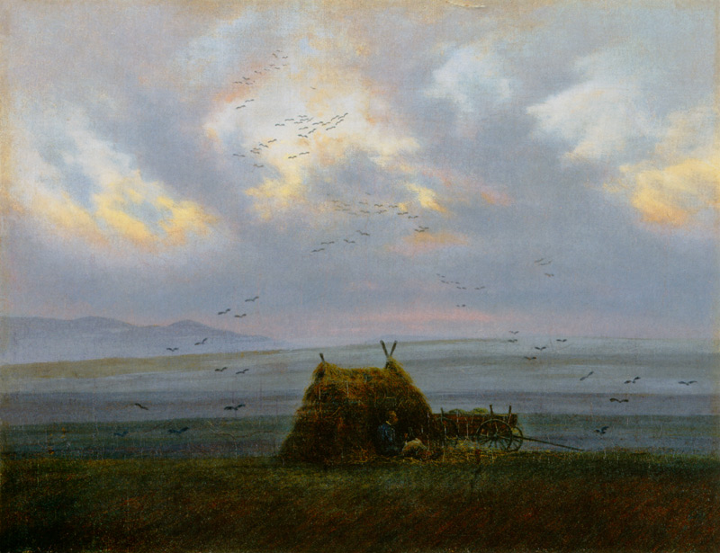 Nebelschwaden von Caspar David Friedrich