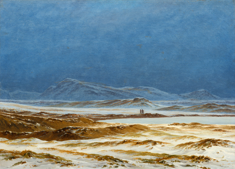 Nordische Landschaft, Frühling von Caspar David Friedrich