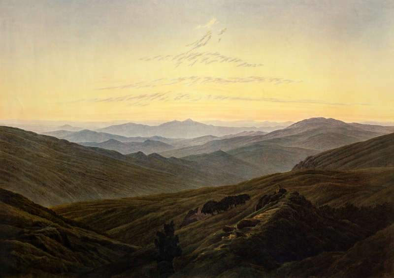Riesengebirge von Caspar David Friedrich